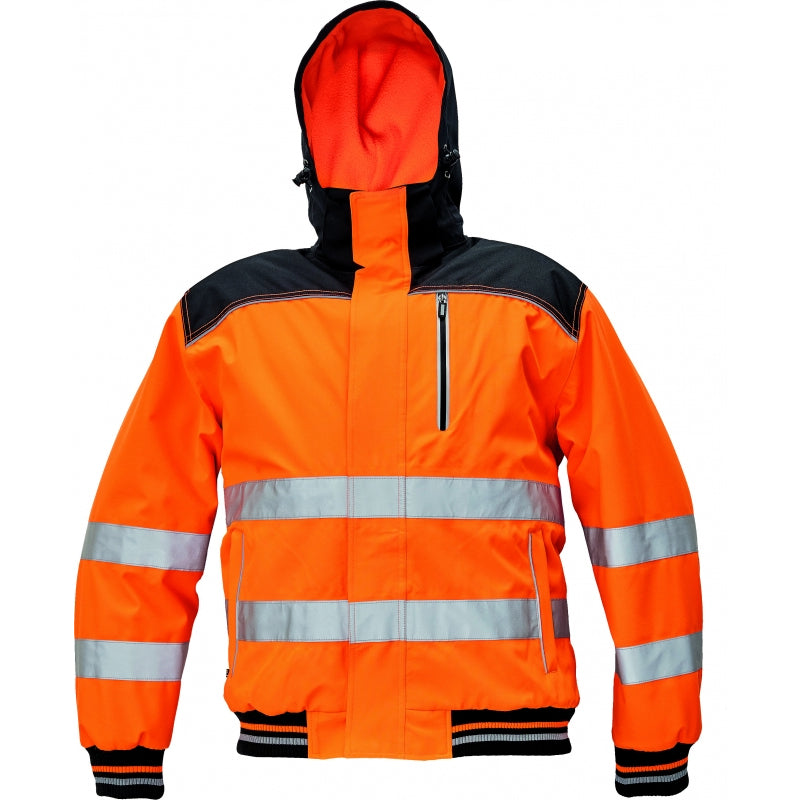 CRV Knoxfield Hi-Vis Pilot Winterjas 03010466 Fluo Oranje