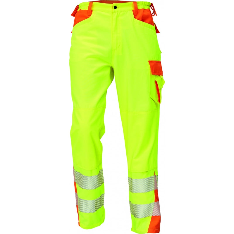 CRV Latton Signalisatie Broek 03020323 Fluo Geel/Oranje