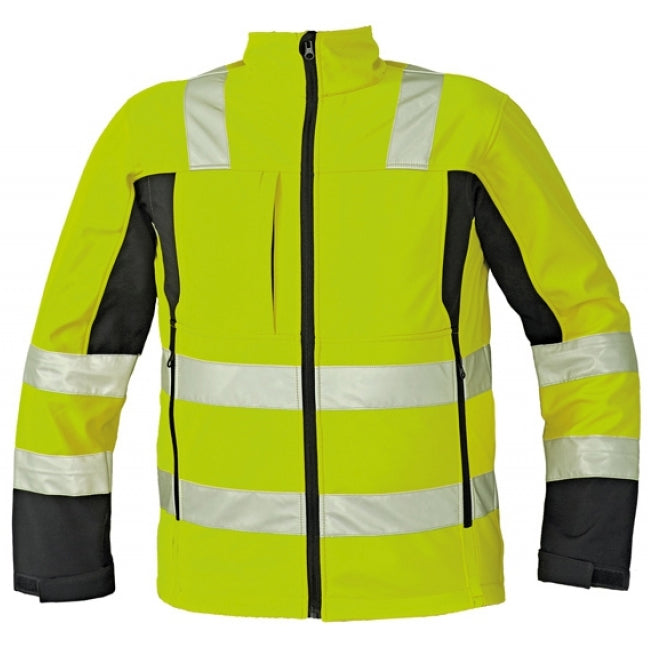 CRV Malton Softshell Signalisatiejas 03010347 Fluo Geel