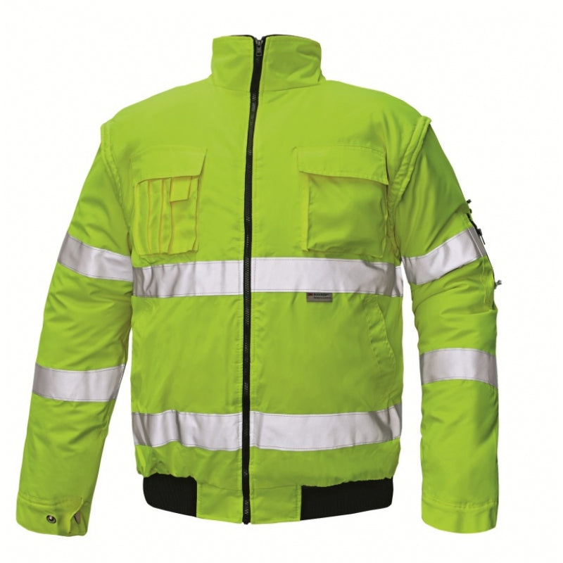 CRV Clovelly Signalisatie Pilot Jas 03010071 Fluo Geel