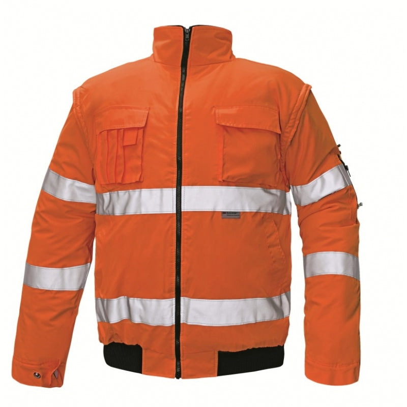 CRV Clovelly Signalisatie Pilot Jas 03010071 Fluo Oranje