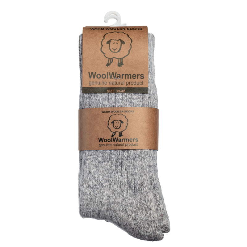 WoolWarmers Wollen Sokken Ramba 405 (2-pack) Grijs