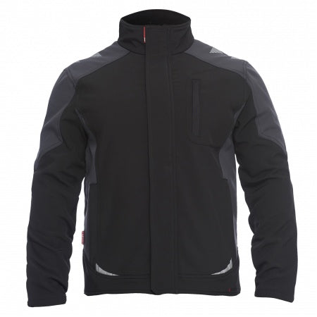 Engel Galaxy Softshell Jas 8810-229 Zwart/Antraciet 2079