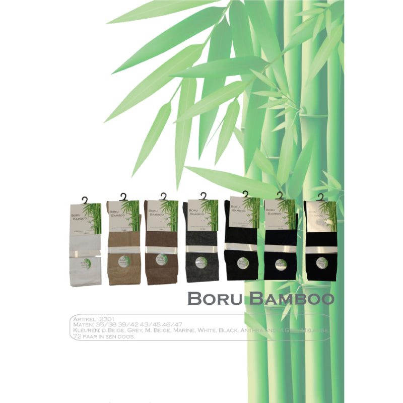 Bamboo Sokken 2301 Zwart