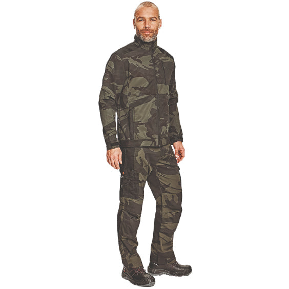 CRV Crambe Softshell jas 03010396 Camouflage