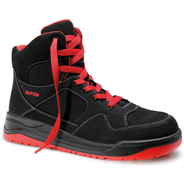 Elten Maverick Mid 763391 S3 Zwart/Rood