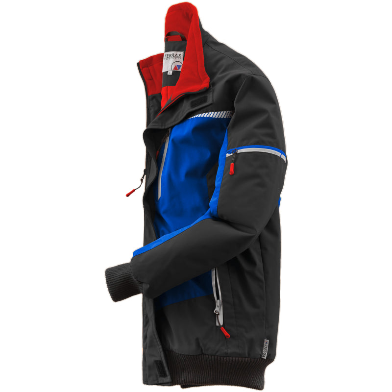 Terrax Pilotjack Softshell 61535 7231 Royalblue/Rood