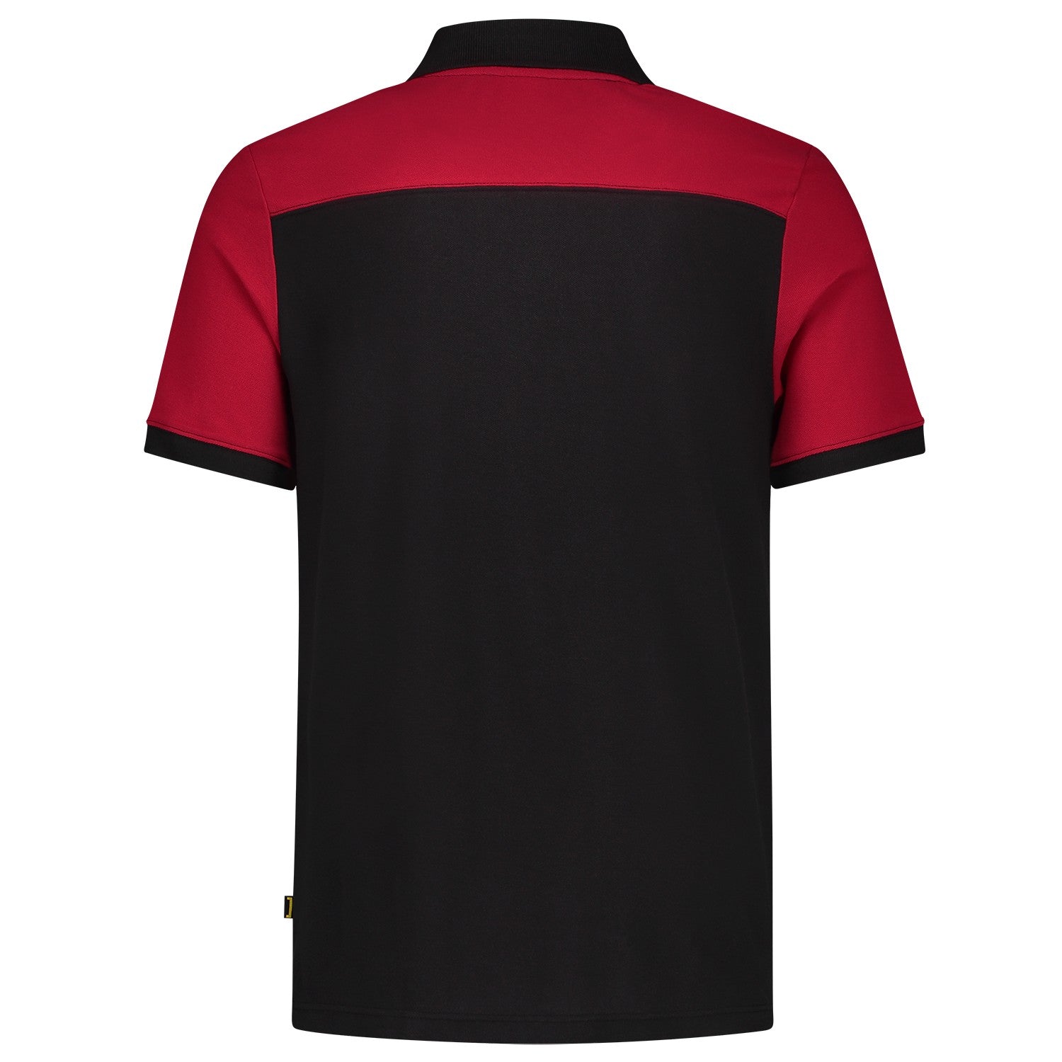 Tricorp Poloshirt 202006 Bicolor Naden Zwart/Rood
