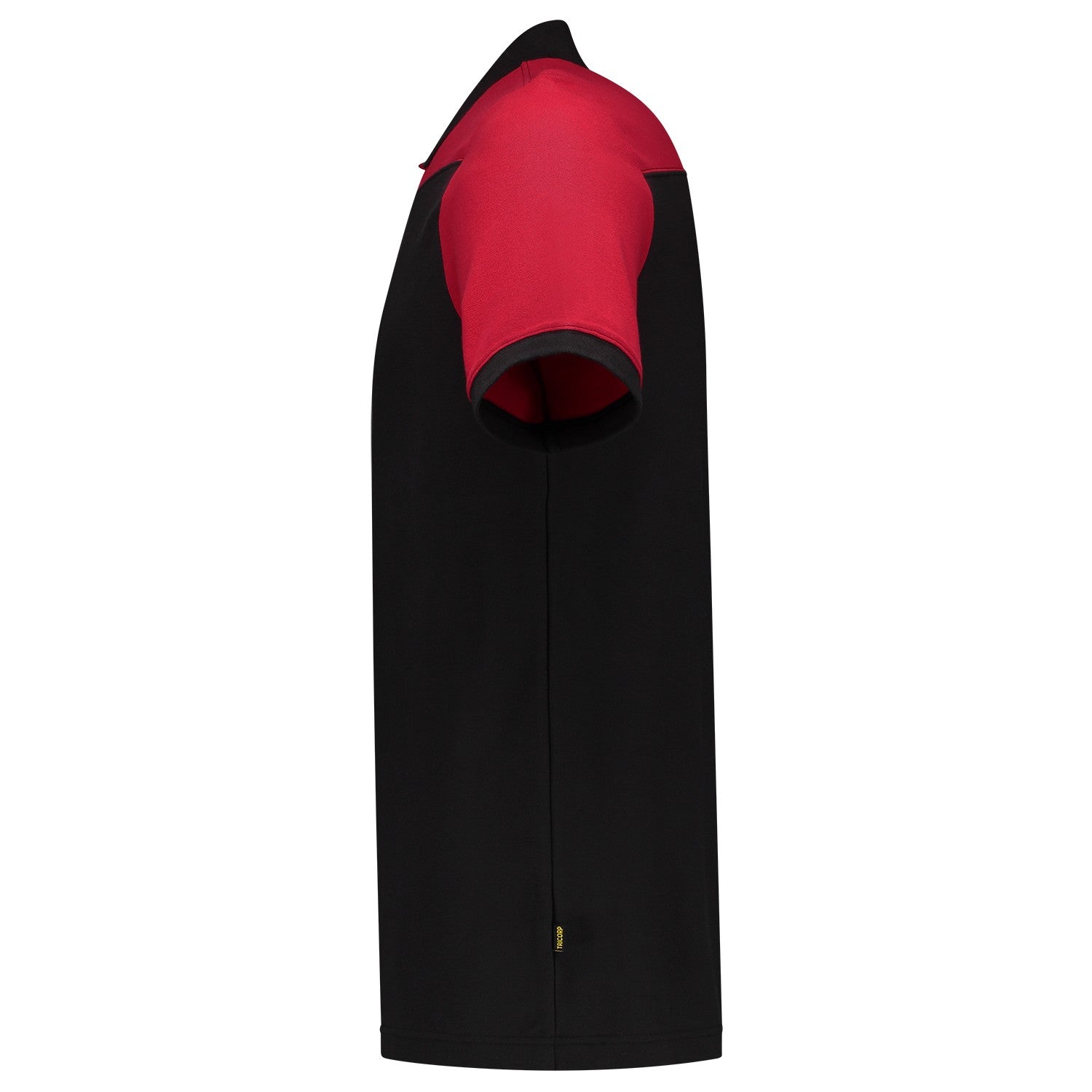 Tricorp Poloshirt 202006 Bicolor Naden Zwart/Rood
