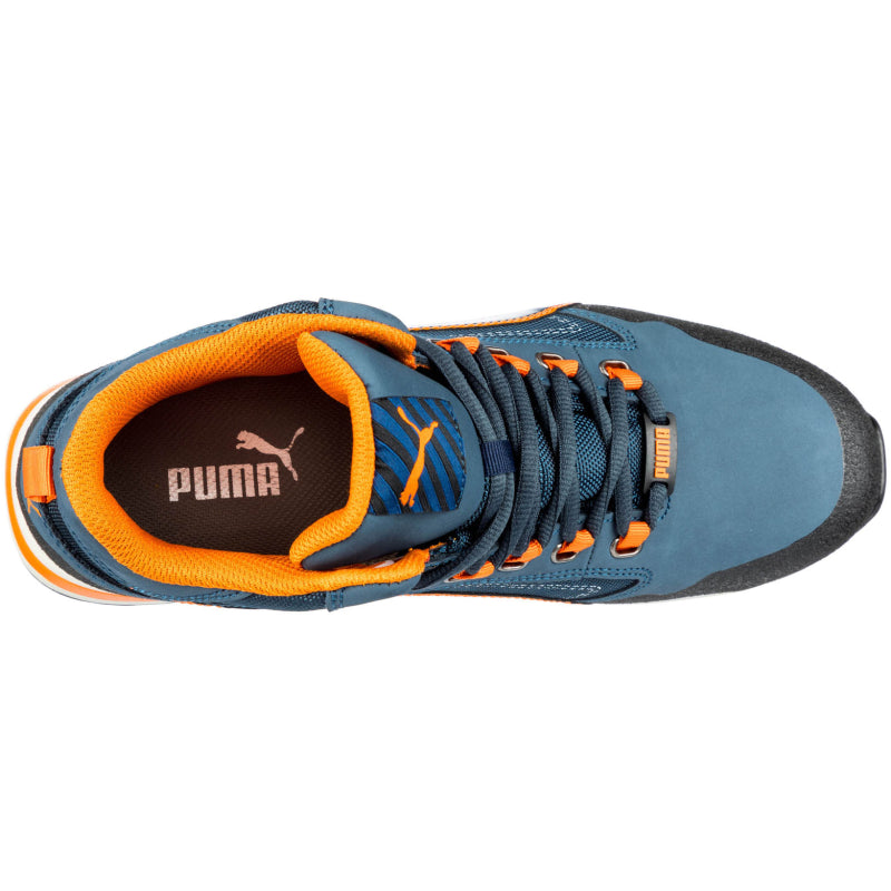 Puma Safety Crosstwist Mid 633140 S3 Blauw/Oranje