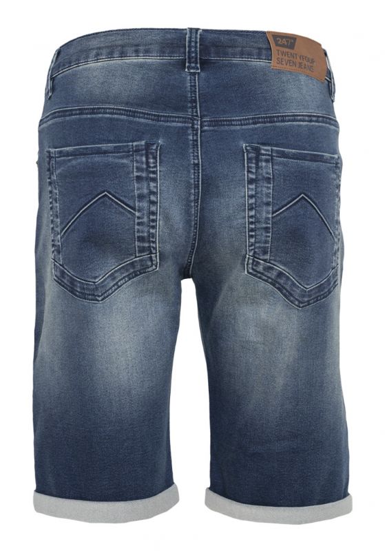 247Jeans Men Elm Korte Broek Blauw