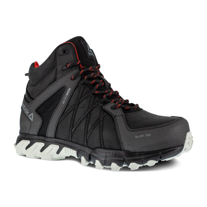 Reebok Trail Grip 1052 Hoog S3 Zwart/Rood