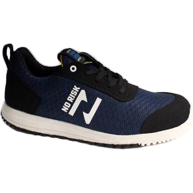 No Risk Schoen Gamer ESD Laag S1P SRC  Zwart/Blauw