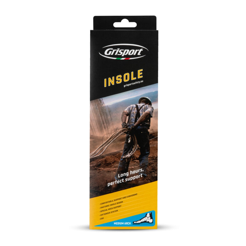 Grisport Inlegzool Medium 1000031 Zwart