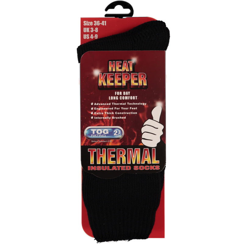 Heatkeeper Dames Thermo Sokken 000140302001 Zwart