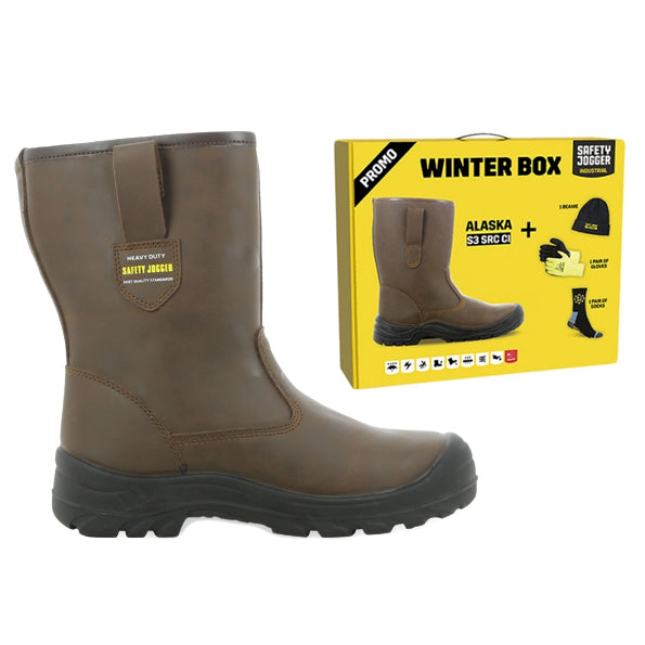 Safety Jogger Alaska Laars S3 Winter Box Bruin