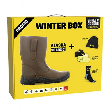 Safety Jogger Alaska Laars S3 Winter Box Bruin