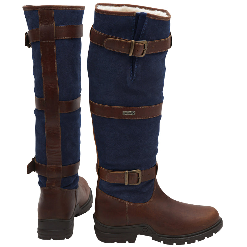 Horka Leren Laars Highlander Gevoerd 146295 Blauw 06