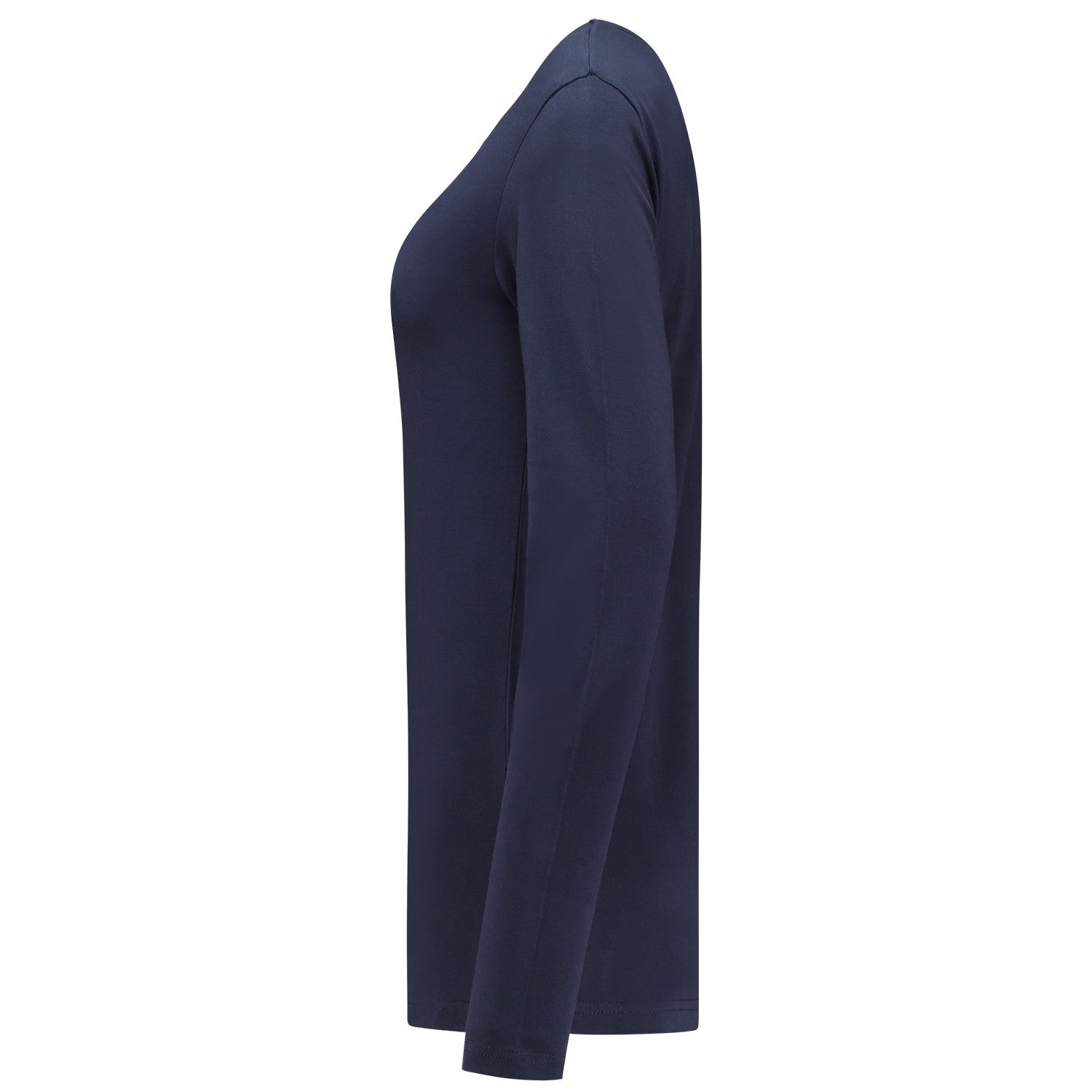 Tricorp 101010 Dames T-Shirt Lange Mouw Inktblauw