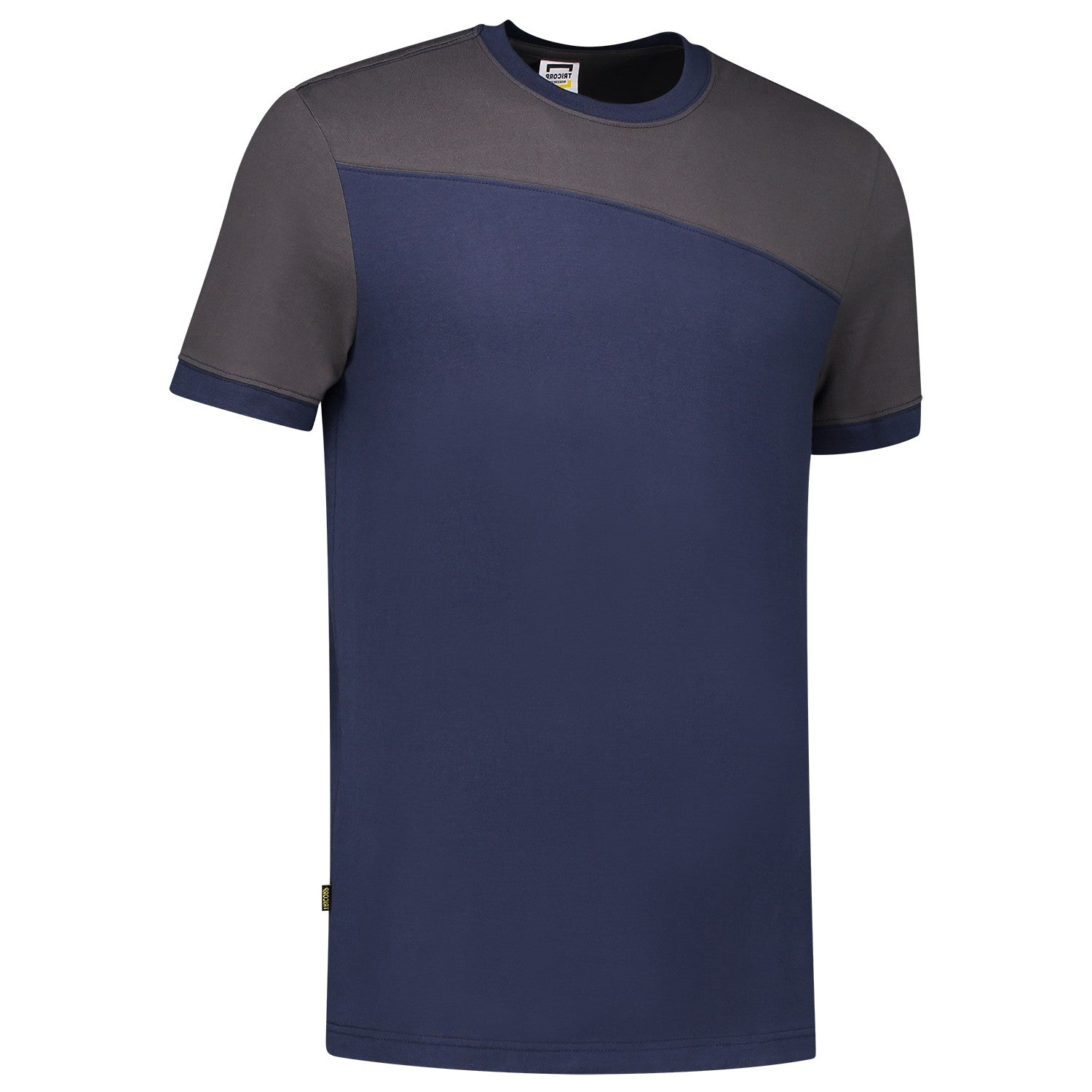 Tricorp 102006 T-Shirt Bicolor Naden Ink/Donkergrijs