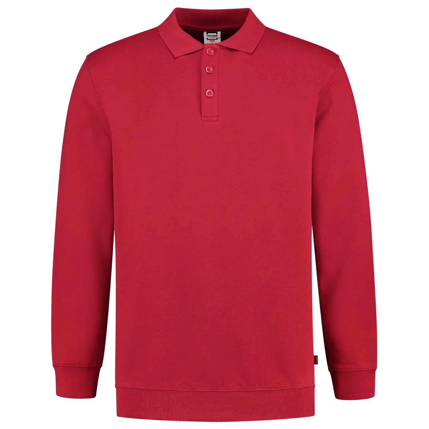 Tricorp 301016 Polosweater Boord Rood