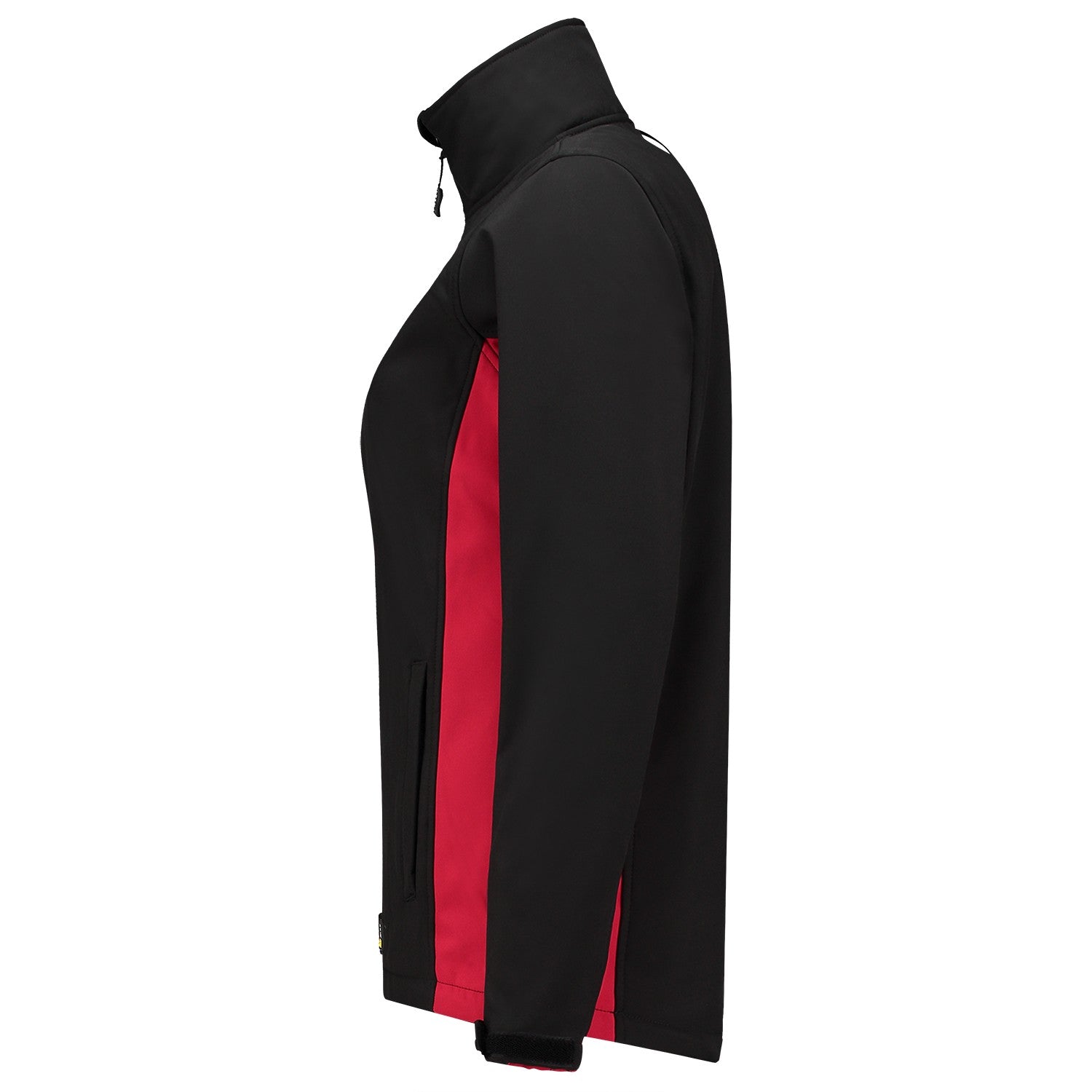 Tricorp 402008 Softshell Bicolor Dames Zwart/Rood