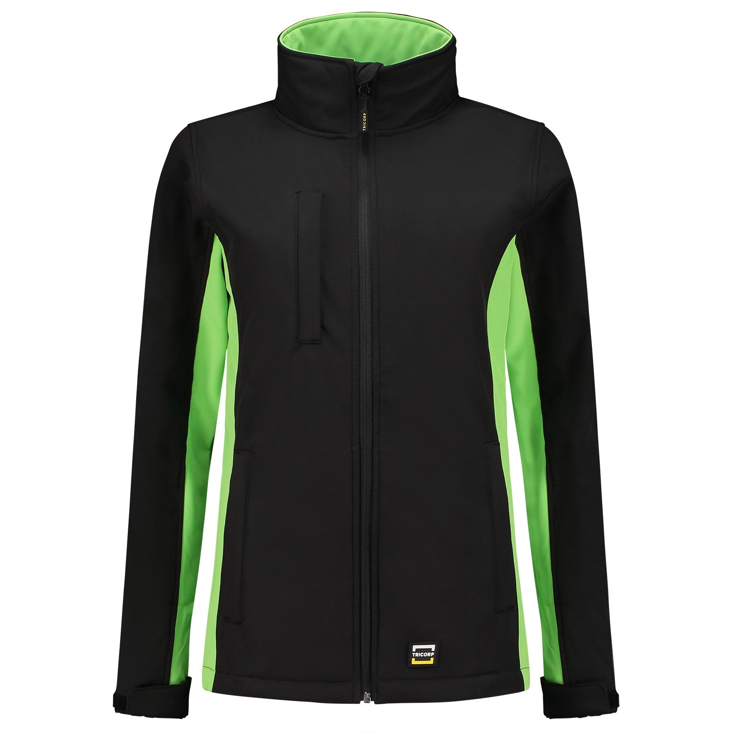 Tricorp 402008 Softshell Bicolor Dames Zwart/Lime