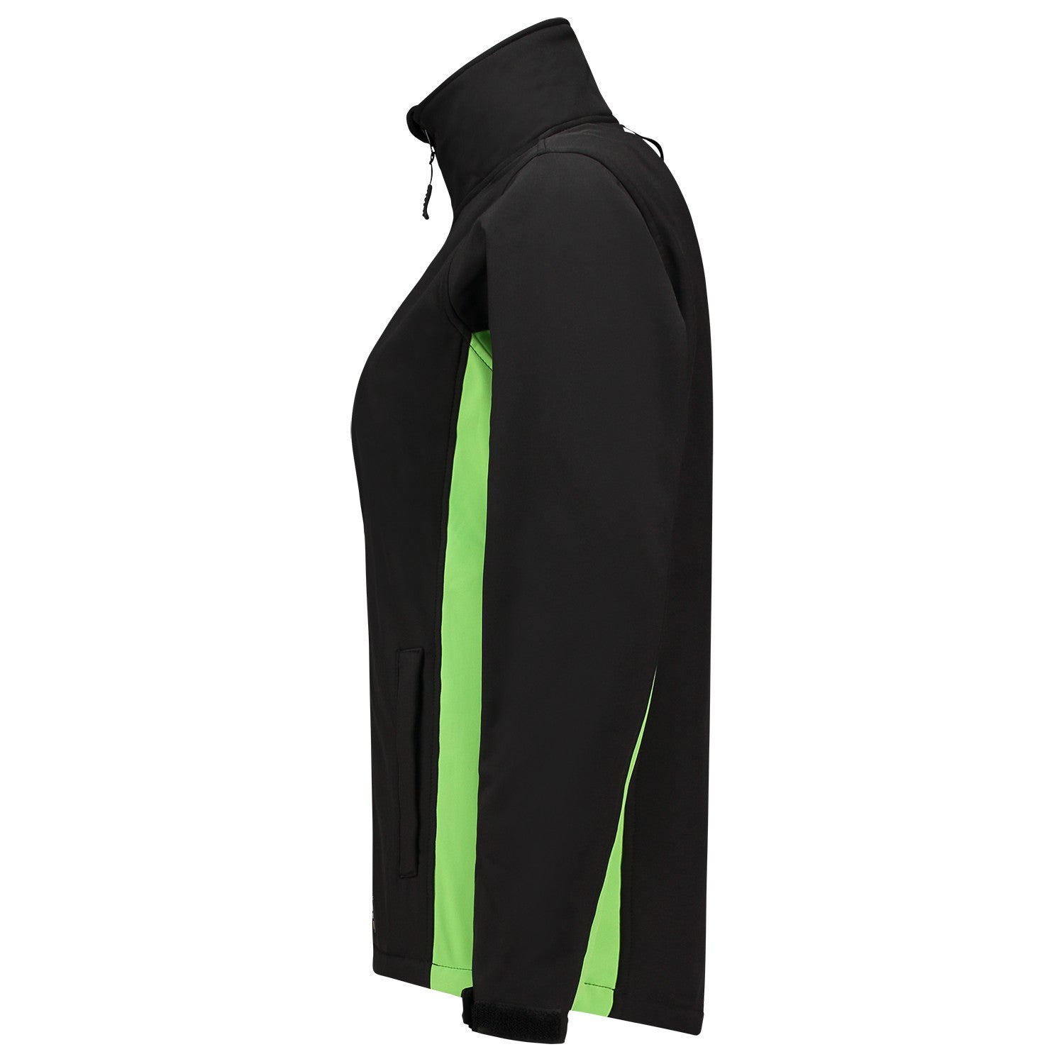 Tricorp 402008 Softshell Bicolor Dames Zwart/Lime