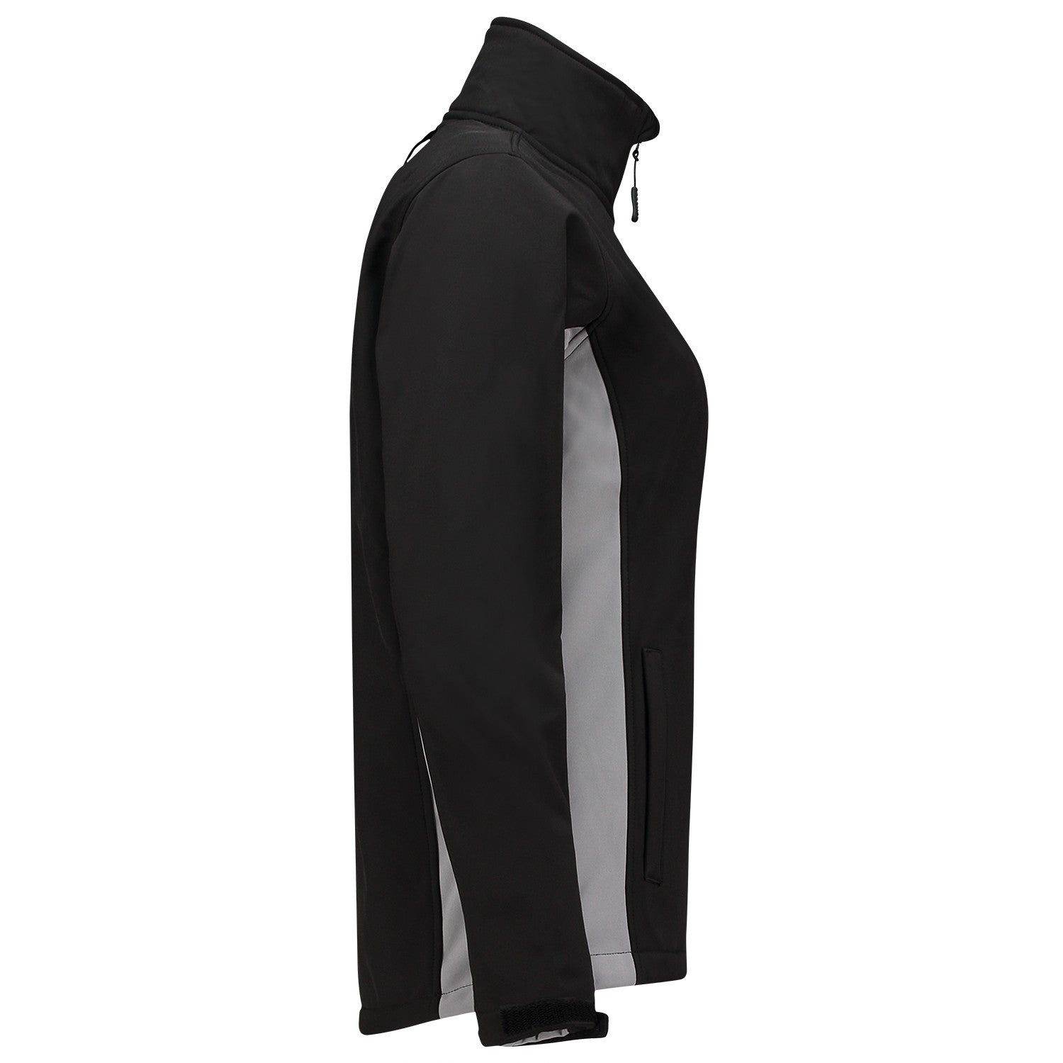 Tricorp 402008 Softshell Bicolor Dames Zwart/Grijs