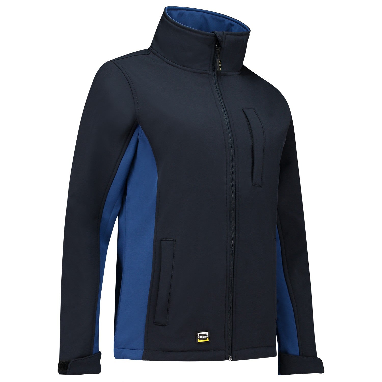 Tricorp 402008 Softshell Bicolor Dames Marine/Royalblue