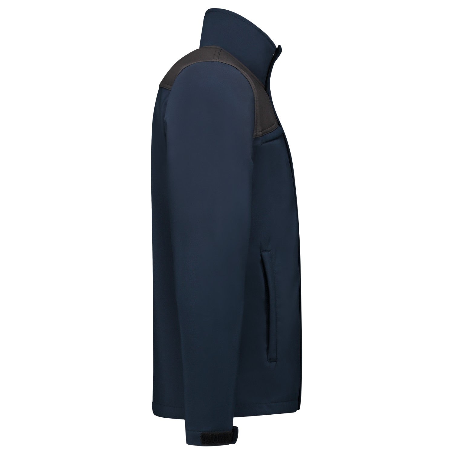 Tricorp Jas 402021 Softshell Bicolor Naden Inktblauw/Donkergrijs