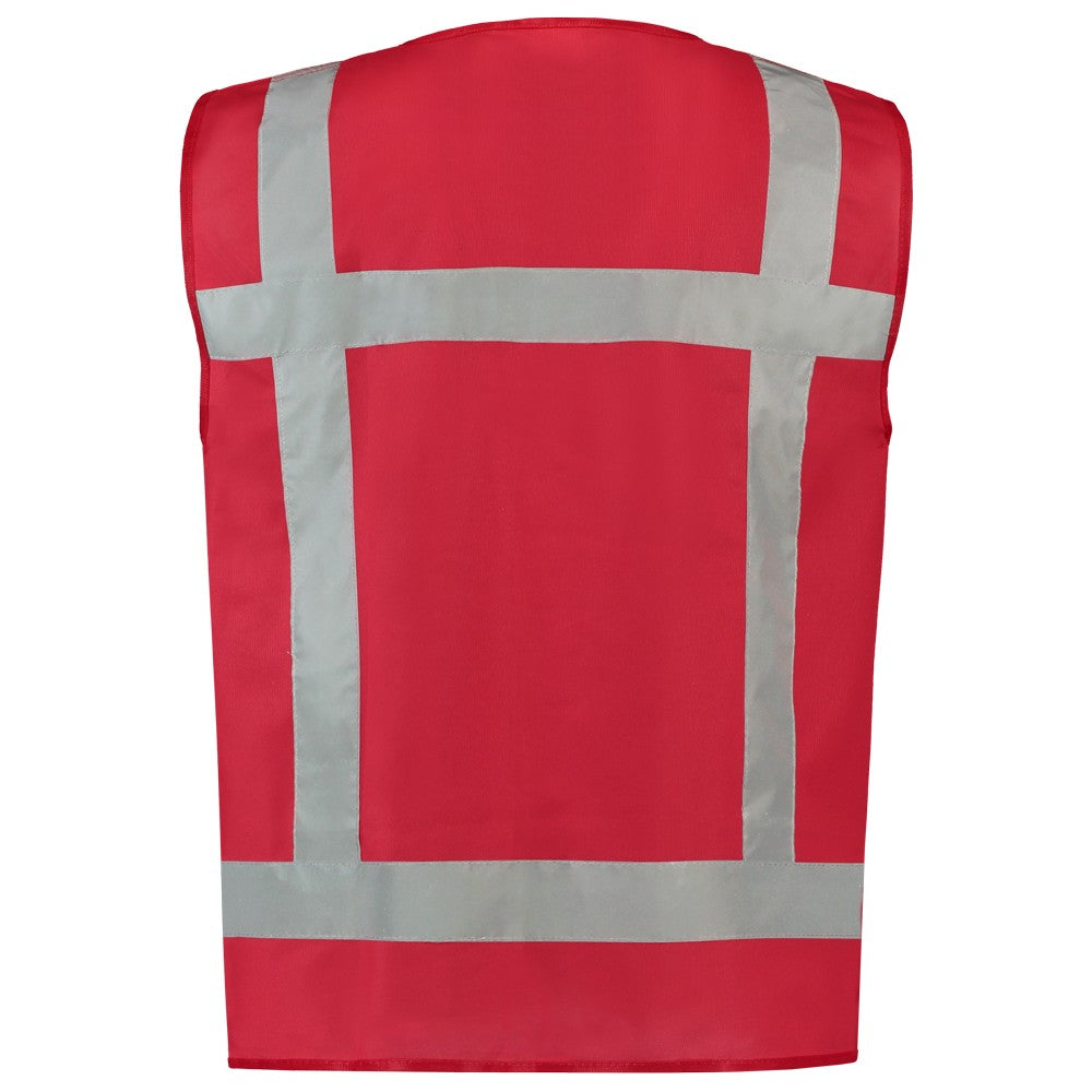 Tricorp 453014 Vest Reflectie Rood