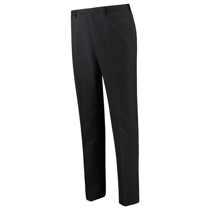 Tricorp 505003 Pantalon Heren Zwart Gestreept