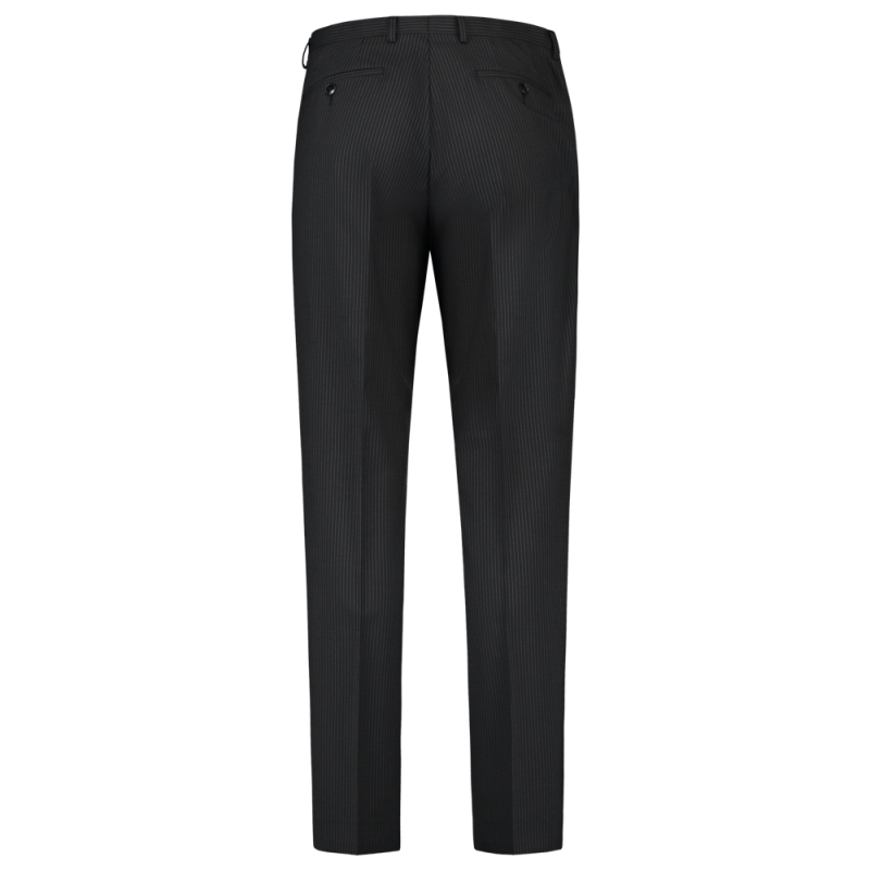 Tricorp 505003 Pantalon Heren Zwart Gestreept