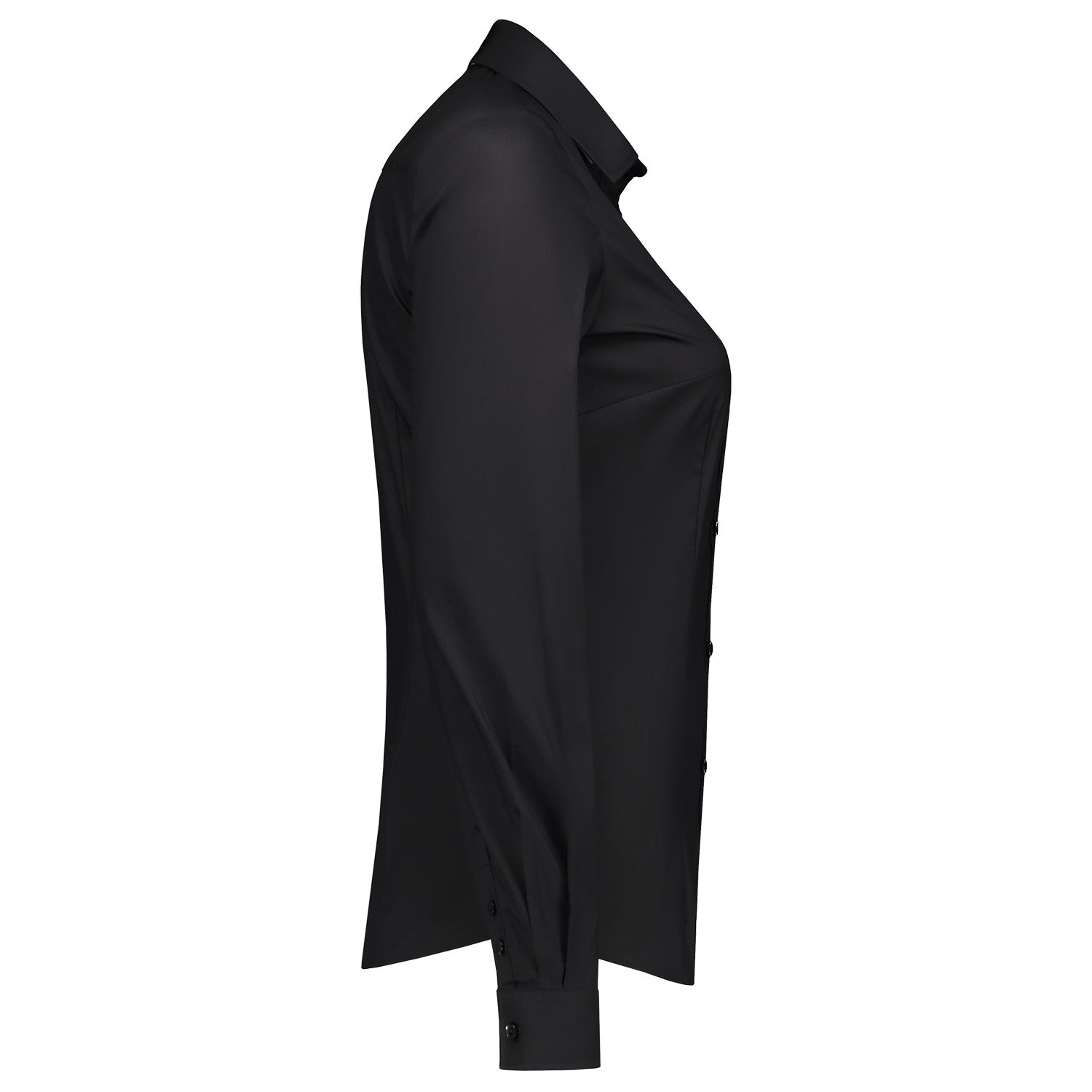 Tricorp 705016 Blouse Stretch Slim Fit Zwart