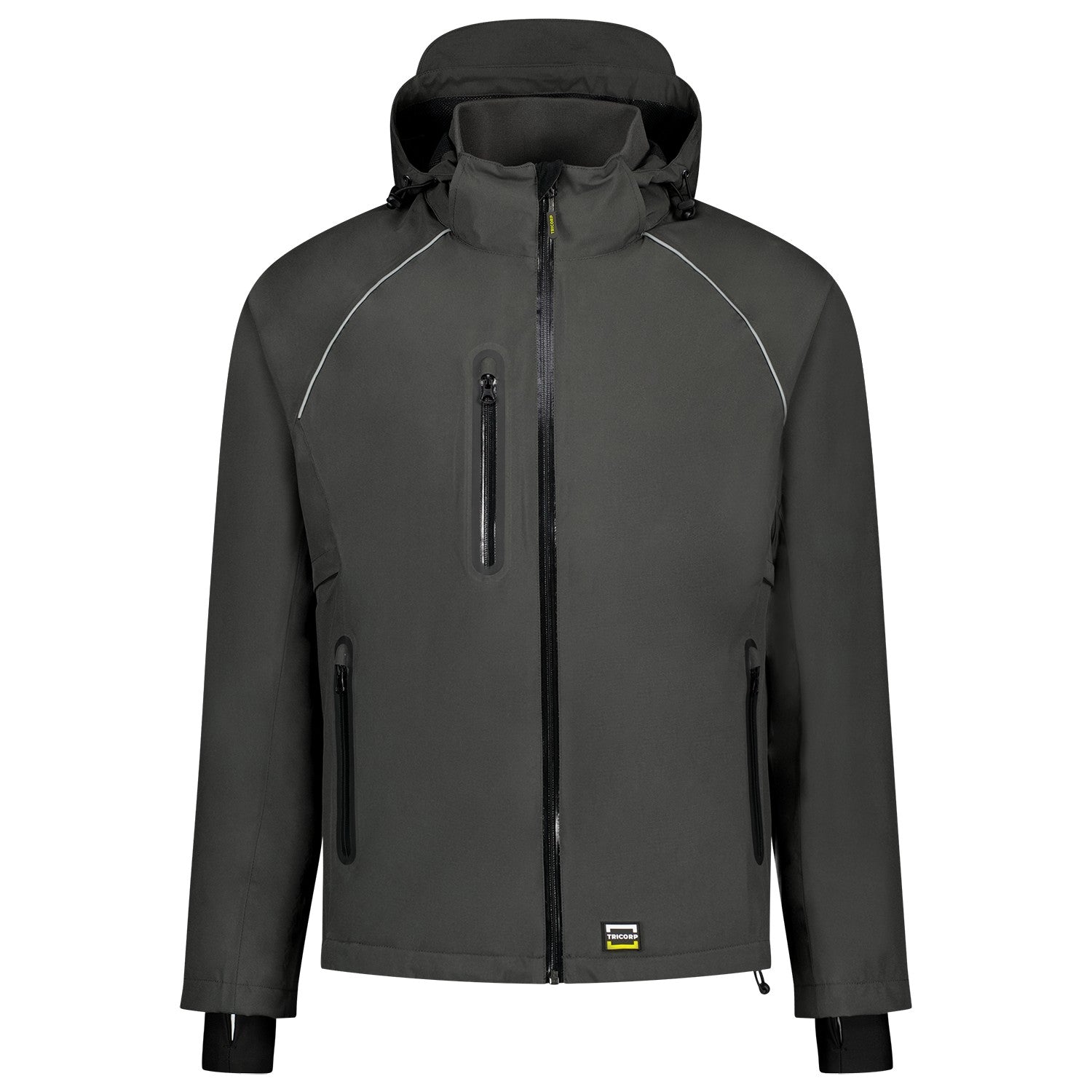 Tricorp 402018 Tech Shell Jas  Donkergrijs