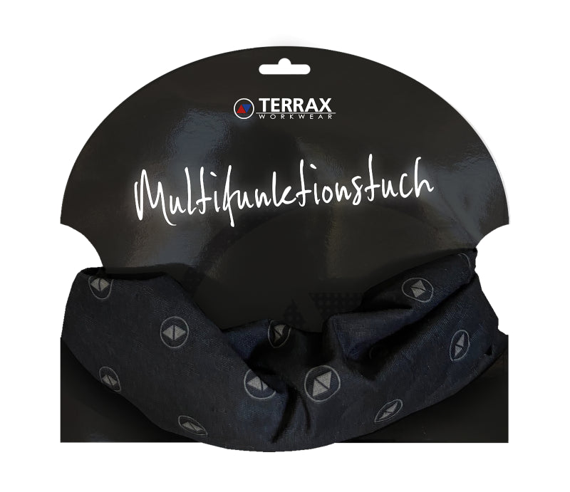 Terrax Multifunctioneel Doek 70622 Zwart/Grijs 1062