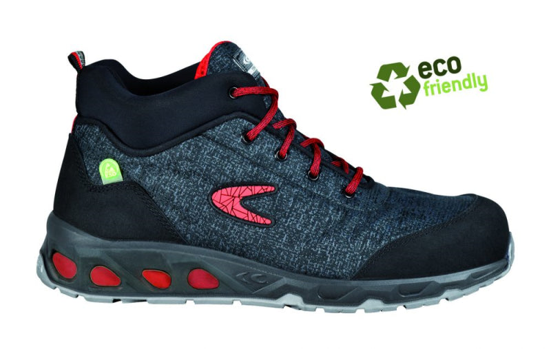 Cofra Green-Fit Thunder Hoog S3 Grijs/Rood