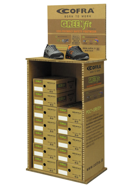 Cofra Green-Fit Angstrom S3 Blauw/Zwart