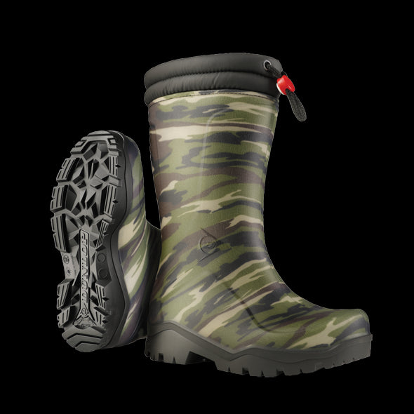 Dunlop K310931 Blizzard Kinderlaars gevoerd PVC Camouflage 14587