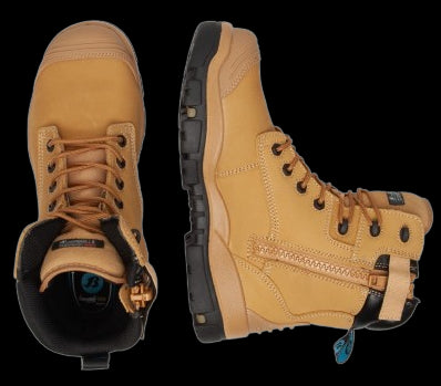 Bata Longreach Zip  XW  S3 + KN Wheat Wheat (XW)