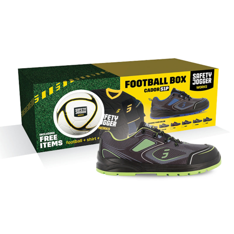 Safety Jogger Cador S1P Promobox Groen