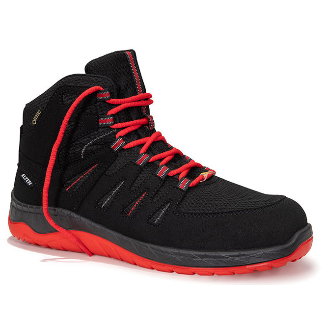 Elten Maddox GTX Mid 769241 S3 W Zwart/Rood