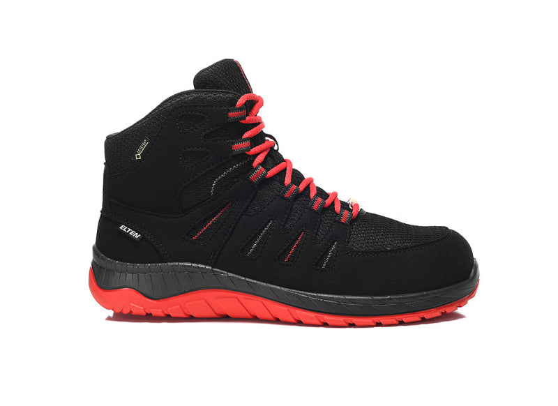 Elten Maddox GTX Mid 769241 S3 W Zwart/Rood