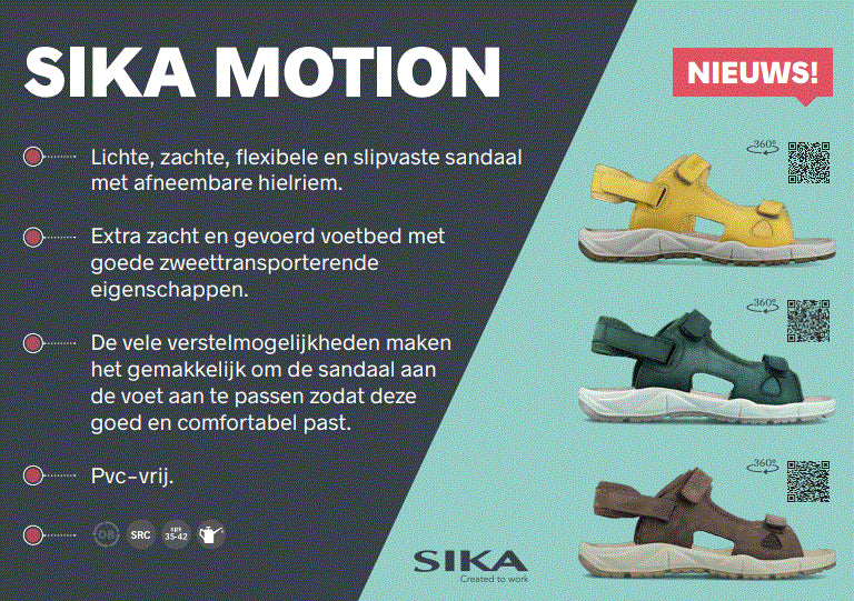 Sika 22224 Motion Sandaal Geel Geel