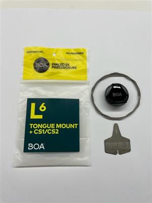 BOA reparatieset L6 Tongue Mount 1000206 Zwart