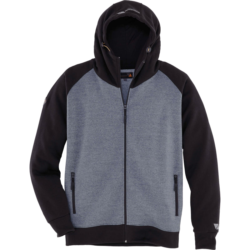 Terrax Heren Sweatjacket 62106 6310 Donkergrijs/Zwart