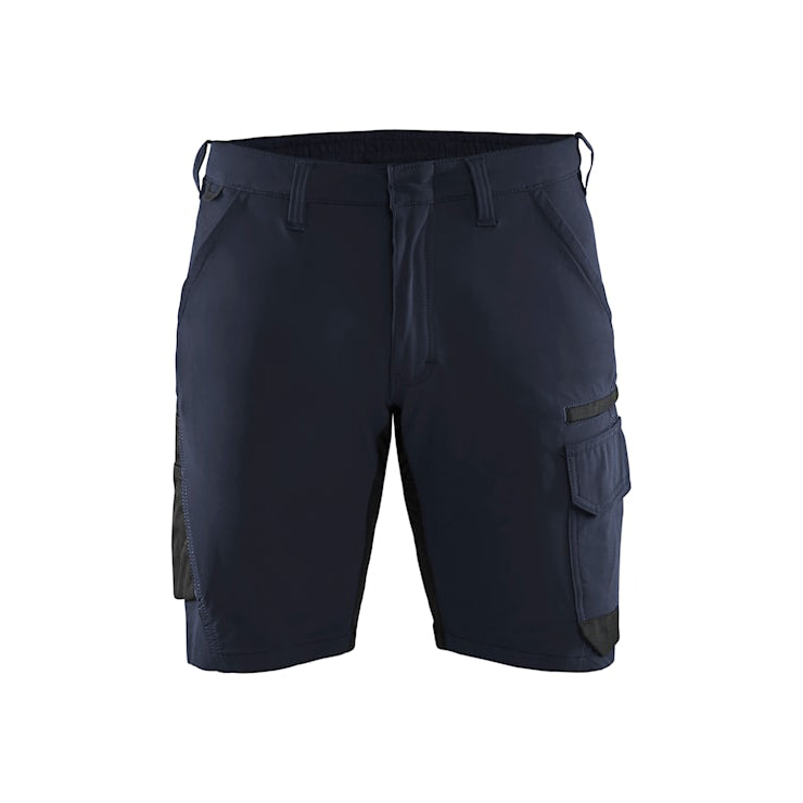 Blåkläder Service short 4-weg stretch 14231645 Donker marineblauw/Zwart Donker marineblauw/Zwart