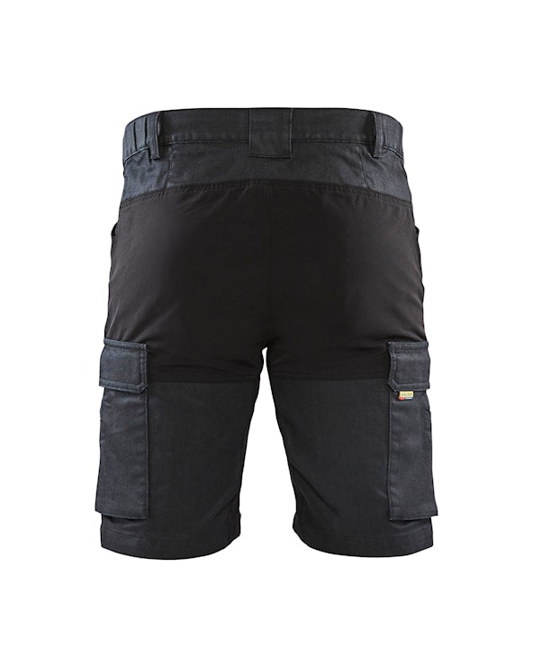 Blåkläder Service short met stretch 14371147 Marineblauw/Zwart Marineblauw/Zwart