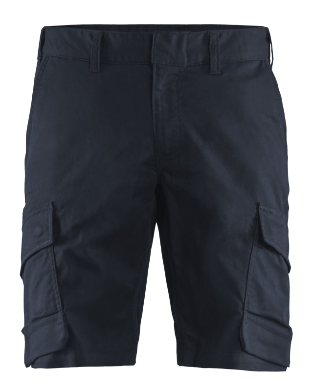 Blåkläder Industrie short met stretch 14461832 Donker marineblauw/Zwart Donker marineblauw/Zwart